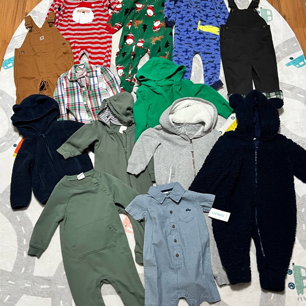 Lot of 18M Winter Baby Boys Clothes
